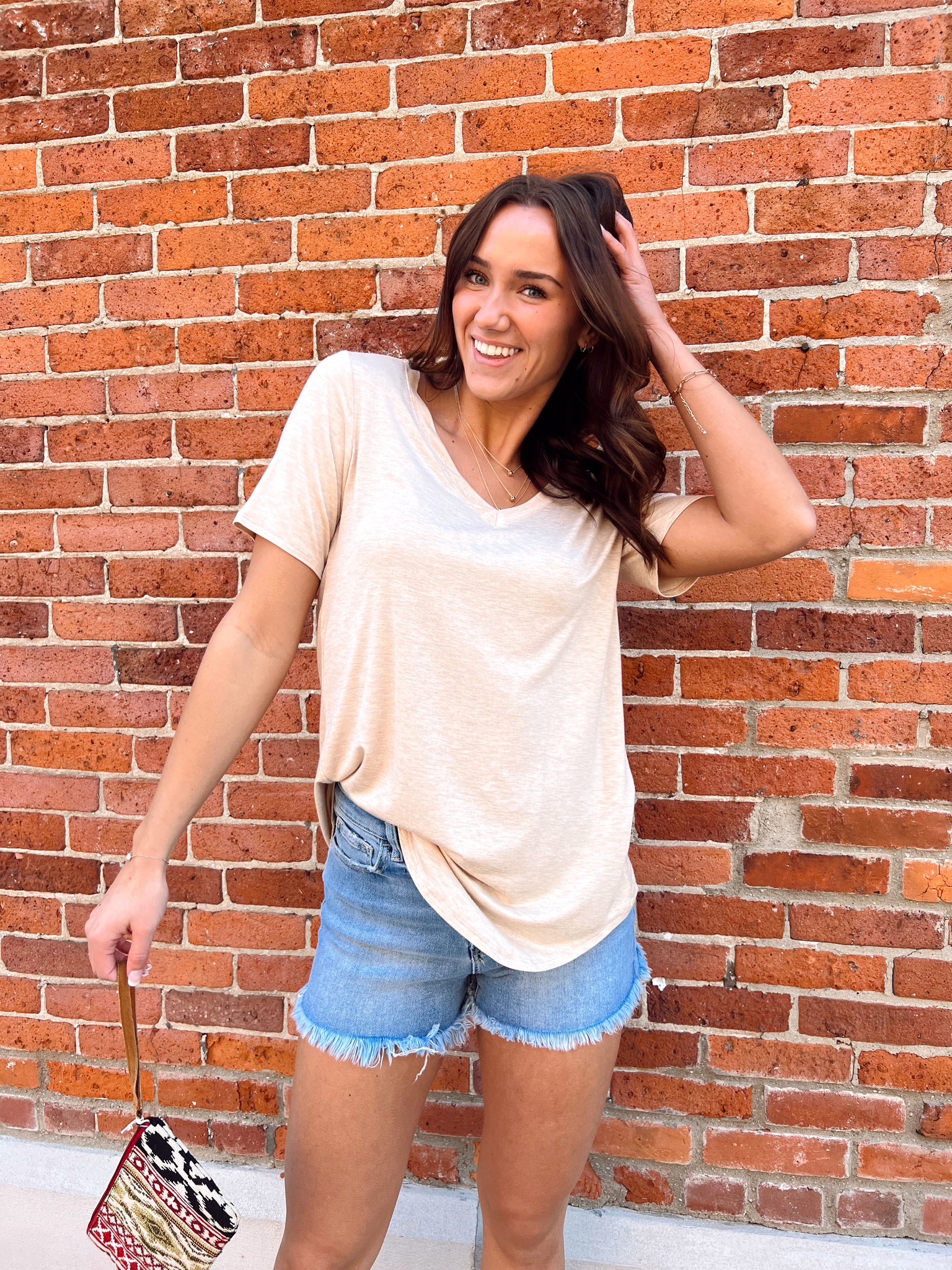 Ray Beige Tee