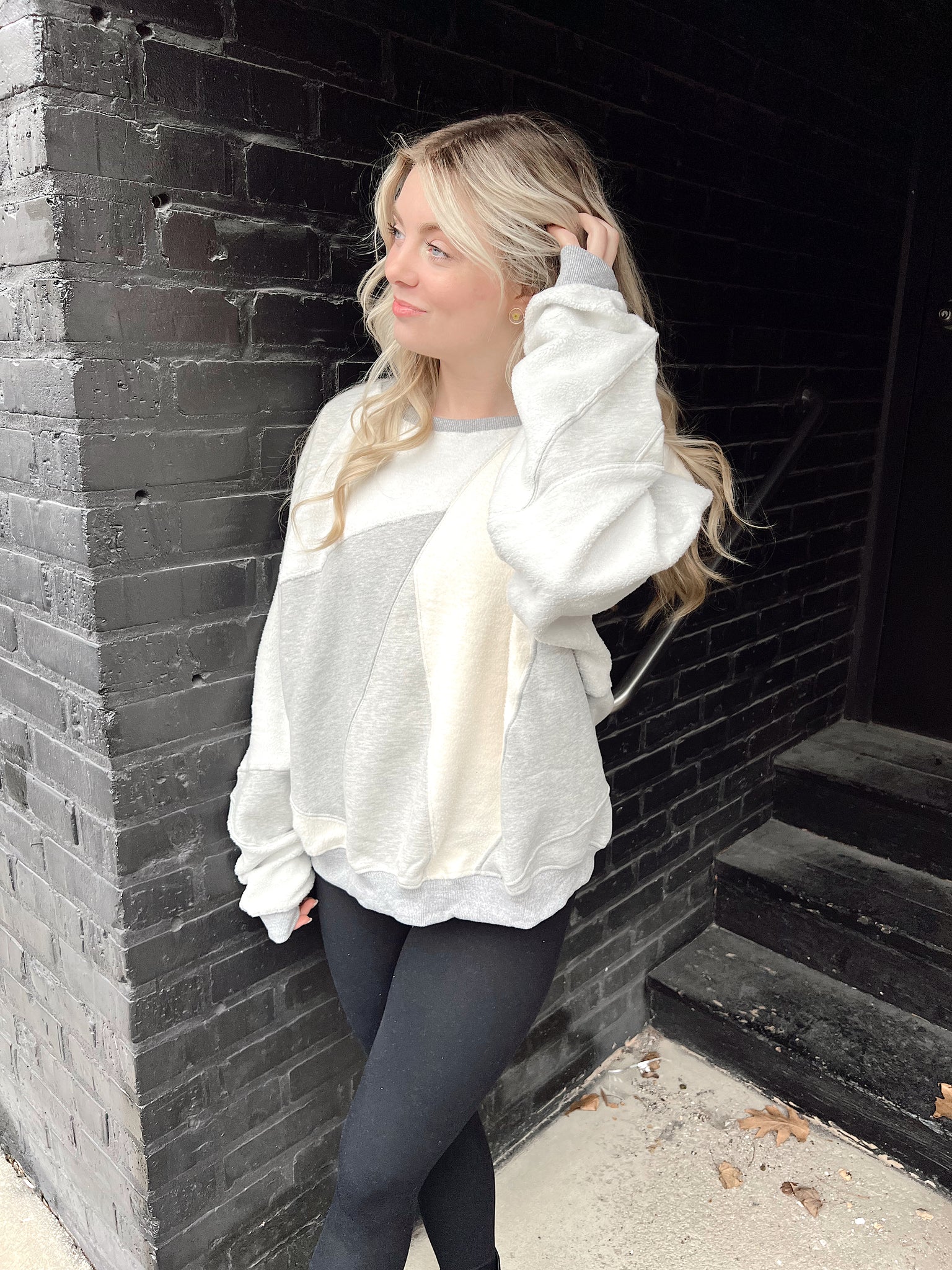 FINAL SALE- Guilty Pleasure Grey Pullover