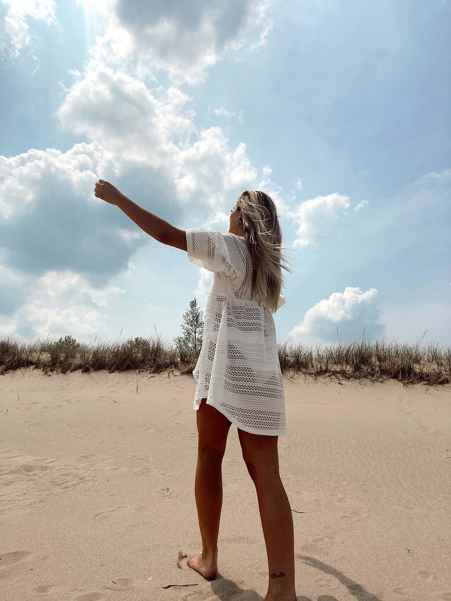 FINAL SALE- Rayna Ivory Dress