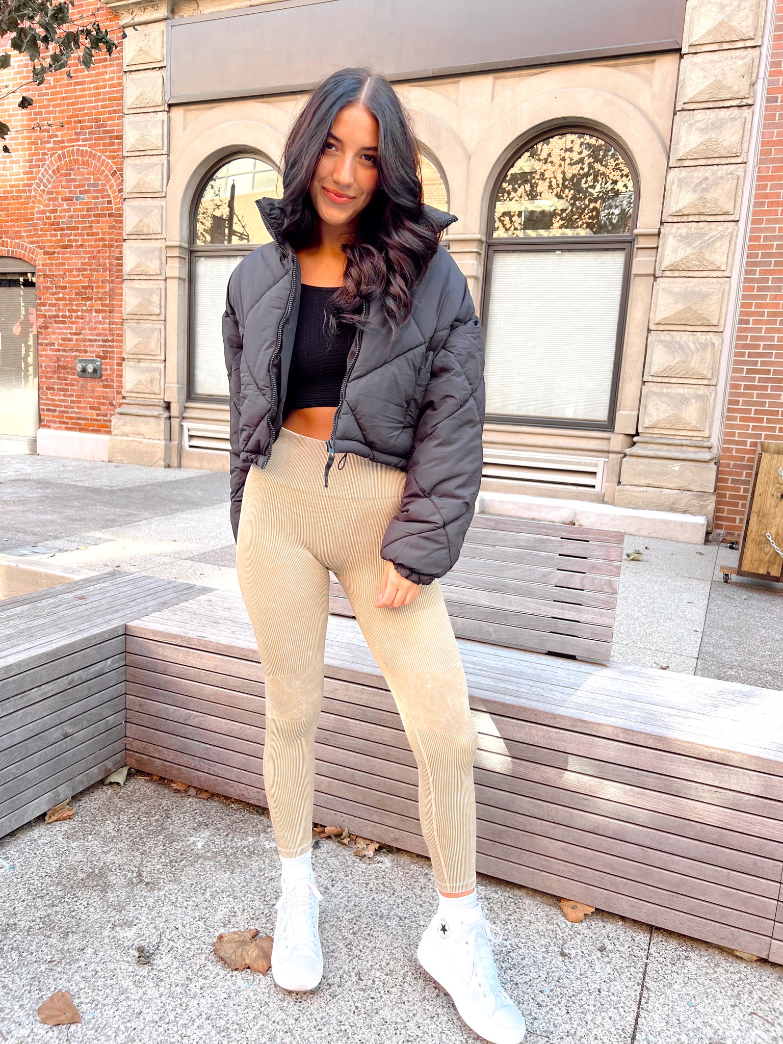 FINAL SALE- Gather Me Close Butterscotch Leggings