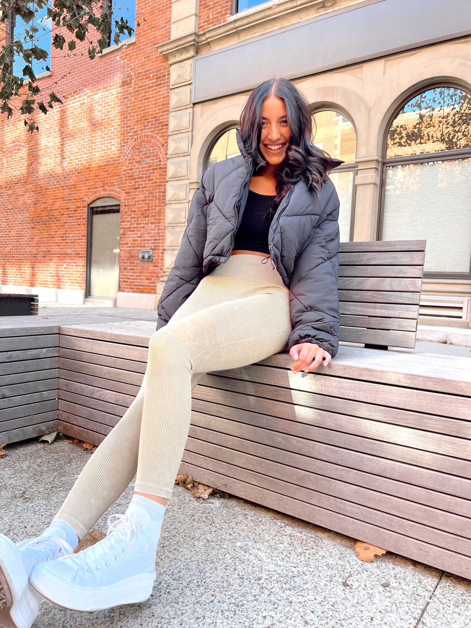 FINAL SALE- Gather Me Close Butterscotch Leggings