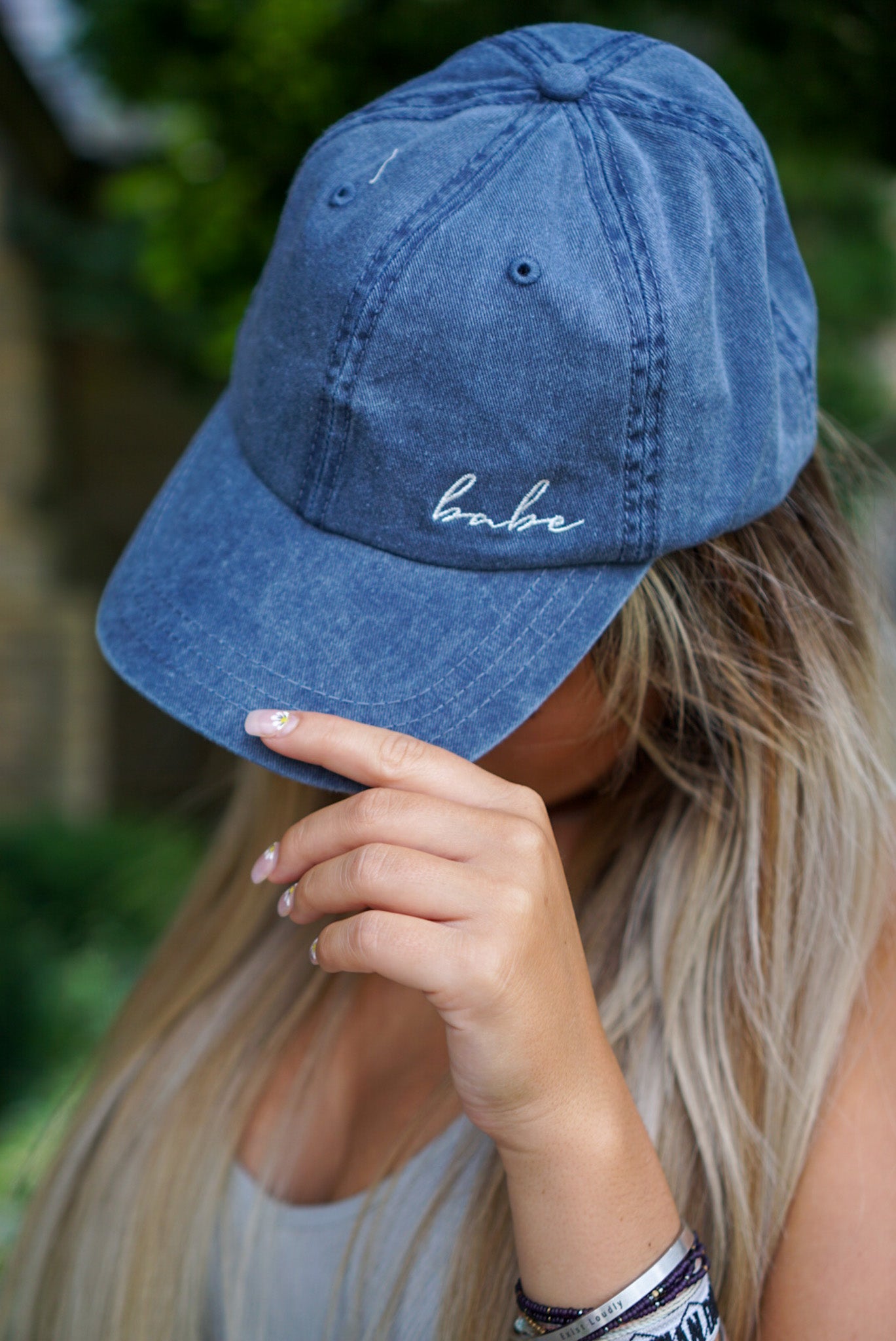 Babe Navy Baseball Cap