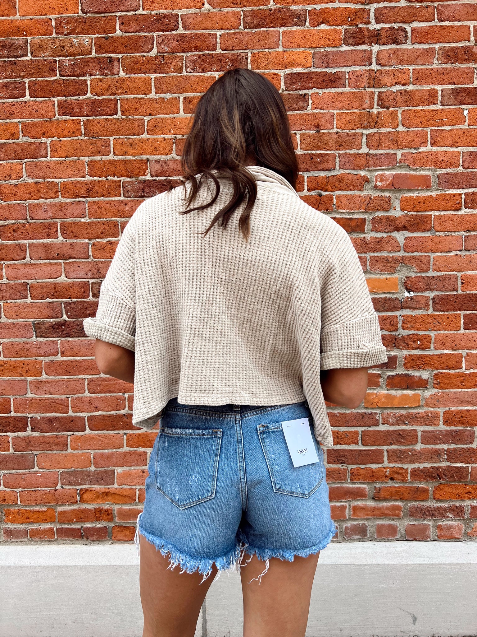 Get Your Flirt On Stone Shacket