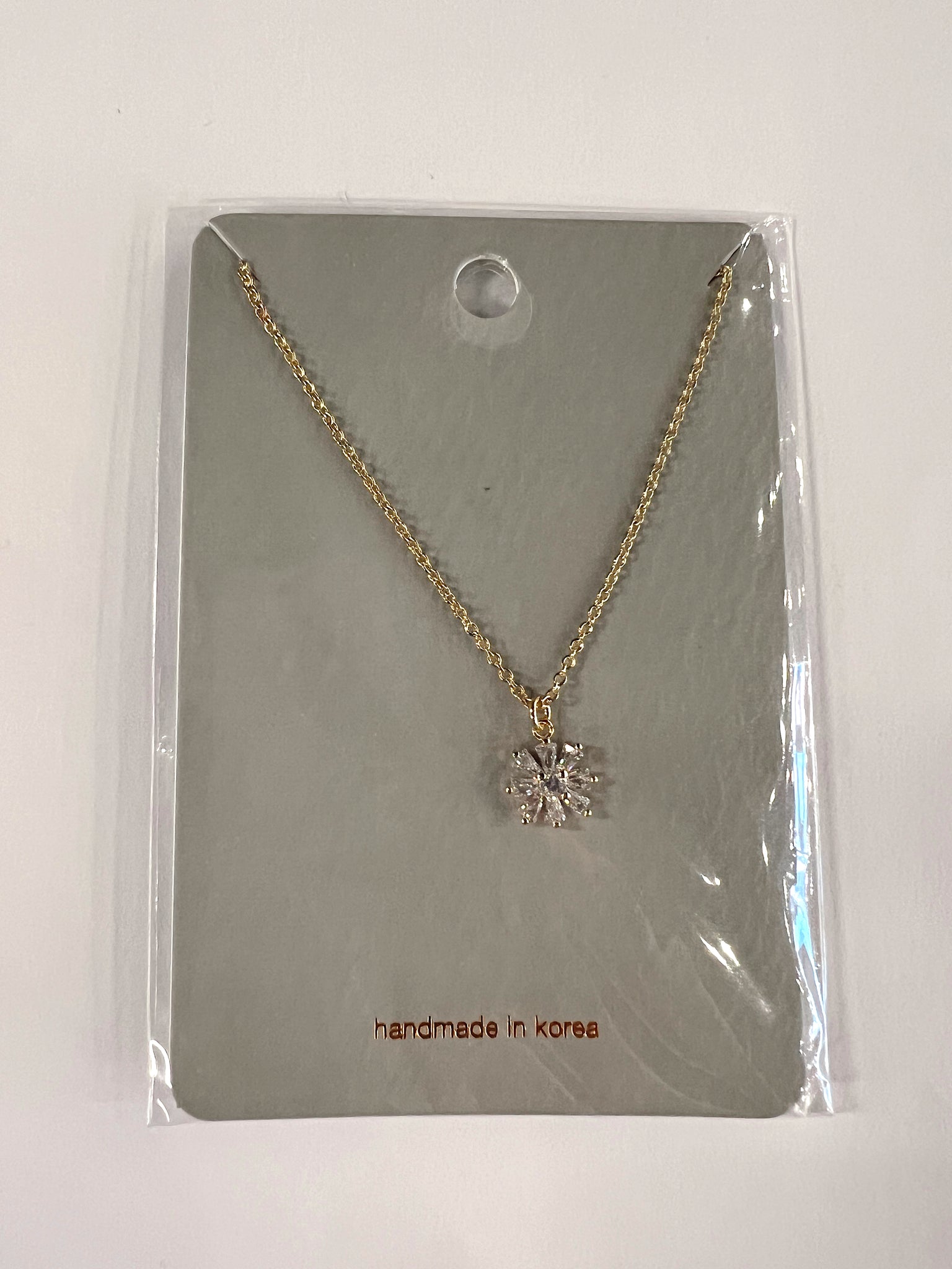 Gold Flower Necklace