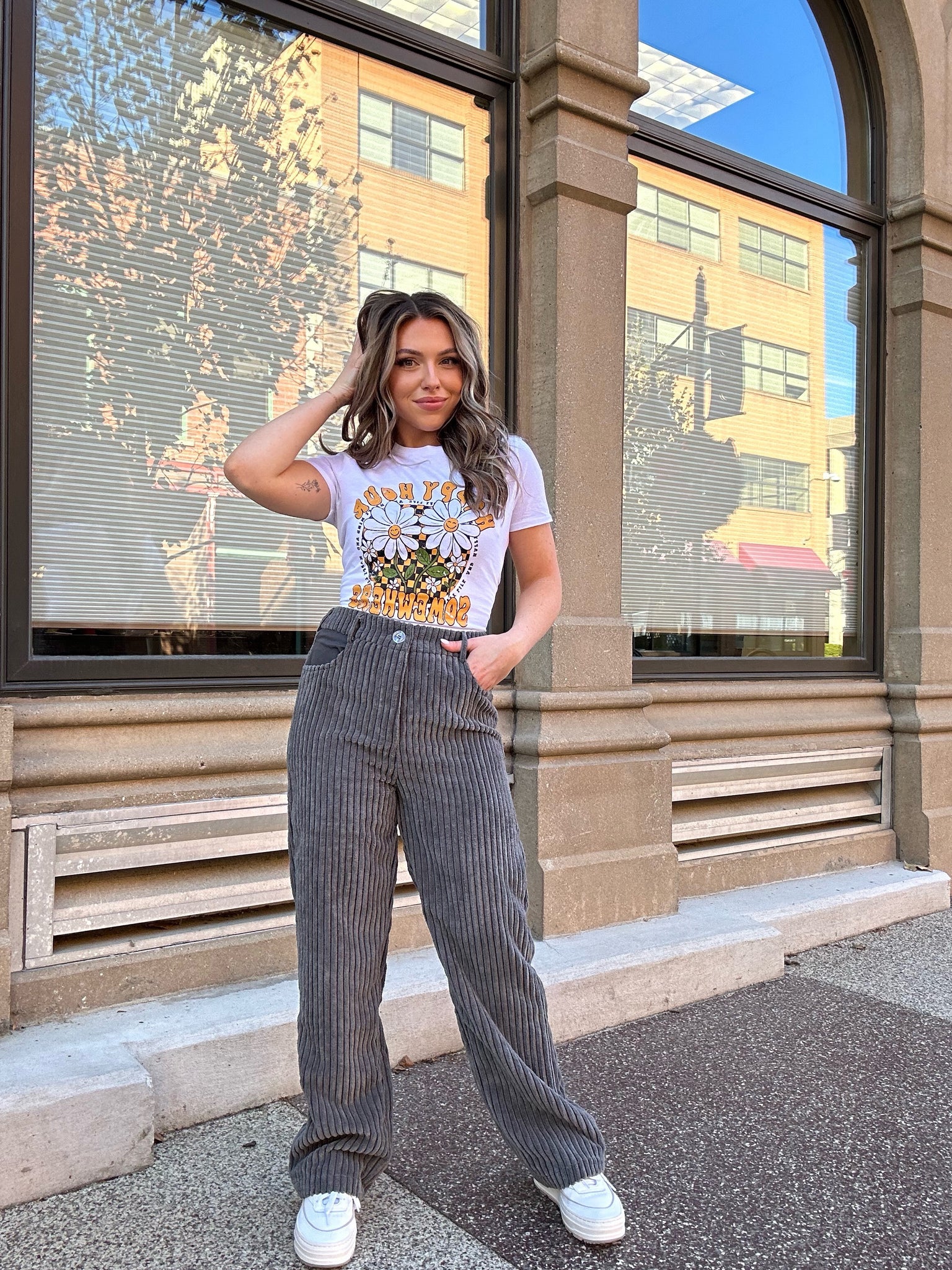 FINAL SALE- Nobody Compares Navy Corduroy Pants